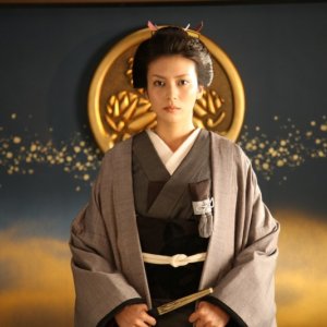 Una scena del film The Lady Shogun and Her Men