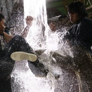 Una scena del film d'azione Bangkok Knockout