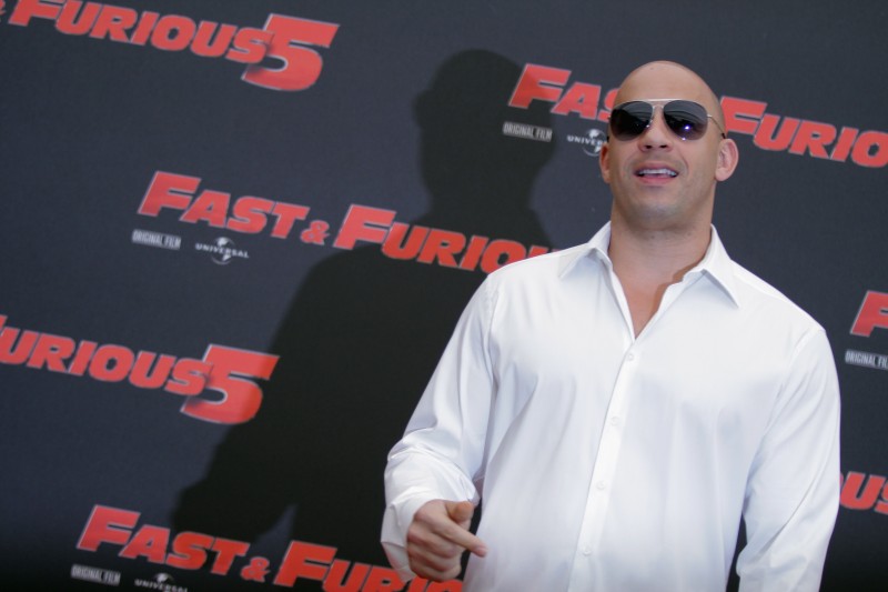 La Star Vin Diesel A Roma Durante Il Photocall Di Fast Furious 5 201596