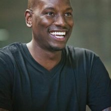 Tyrese Gibson in una scena di Fast & Furious 5