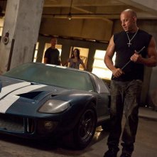 Vin Diesel in una scena dell'action Fast & Furious 5