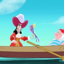 Capitan Uncino e Spugna nella serie animata Jake e i Pirati dell'Isola che non c'è