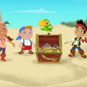 Un momento della serie animata Jake e i Pirati dell'Isola che non c'è
