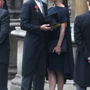 Victoria e David Beckham al royal wedding del Principe William e Kate Middleton