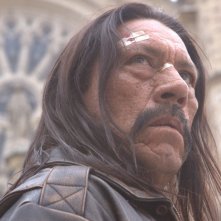 Danny Trejo di profilo nel film Machete