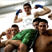Lorenzo Scialla con Giorgio Colangeli ed Enzo Casertano in una scena del film Tatanka