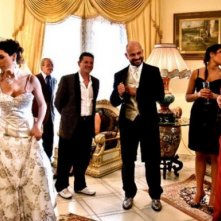 Raiz nella scena del matrimonio nel film Tatanka