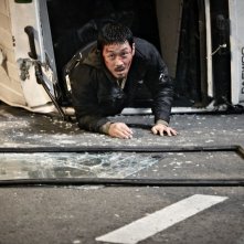 Una scena drammatica del film The Yellow Sea