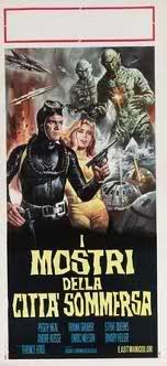 La locandina di I mostri della città sommersa