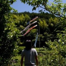 Una scena del film Hanezu no Tsuki