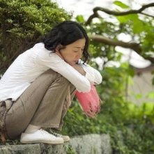 Una sequenza del film Hanezu no Tsuki