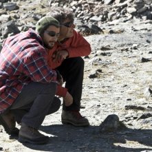 Peppino Mazzotta e Giovanni Guardiano nel film La misura del confine