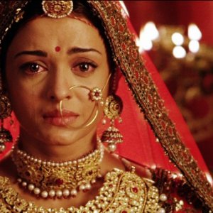 Aishwarya Rai in un'immagine del film di Bollywood - The Greatest Love Story Ever Told