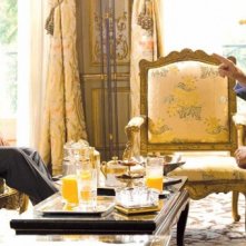 Bernard Le Coq con Denis Podalydès nel film La conquête