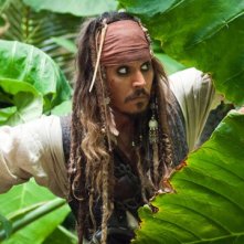 Johnny Depp, protagonista di Pirati dei Caraibi: Oltre i confini del mare