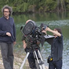 Paolo Sorrentino sul set del suo This Must Be the Place.