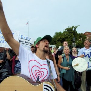 Una scena del film The Big Fix