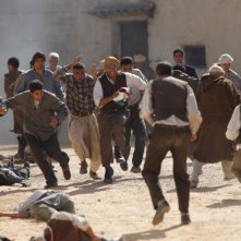 Una scena tratta dal film Hors-la-loi