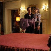 Paul Dano e Marian Seldes in una scena del film The Extra Man