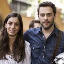 Virginia Valsecchi con Massimo Poggio ne I liceali 3
