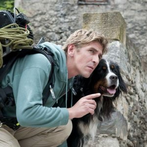 Guido Hammesfahr in una scena del film Löwenzahn - Das Kinoabenteuer