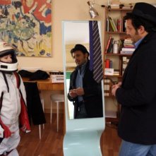 Marco Todisco ed Enrico Brignano in una scena di Fratelli Detective