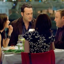 Vince Vaughn e Kevin James con Jennifer Connelly e Winona Ryder nella commedia Il Dilemma