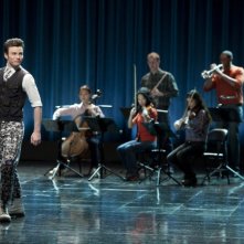 Chris Colfer nell'episodio Funeral di Glee
