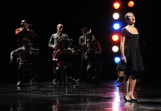 Lea Michele nell'episodio Funeral di Glee