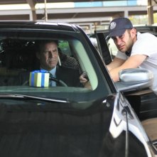 Will Ferrell con il regista Dan Rush sul set del film Everything Must Go