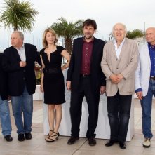 Cannes 2011: Nanni Moretti con il cast del suo Habemus Papam