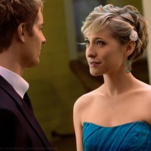 Chloe (Allison Mack) guarda negli occhi Oliver (Justin Hartley) in: Finale di Smallville