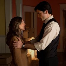 Clark (Tom Welling) e Martha (Annette O'Toole) nell'episodio Finale di Smallville