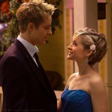 Justin Hartley e Allison Mack nell'episodio Finale di Smallville
