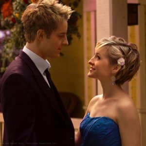 Justin Hartley e Allison Mack nell'episodio Finale di Smallville