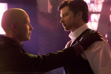 Lex (Michael Rosenbaum) e Clark (Tom Welling) nell'episodio Finale di Smallville