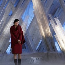 Lois (Erica Durance) in una sequenza dell'episodio Prophecy di Smallville