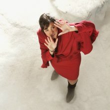 Lois (Erica Durance) riceve i poteri da Jor-El nell'episodio Prophecy di Smallville