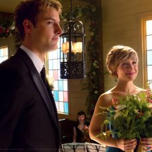 Oliver (Justin Hartley) e Chloe (Allison Mack) nell'episodio Finale di Smallville