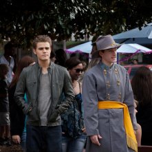 Paul Wesley in una scena dell'episodio As I Lay Dying di Vampire Diaries