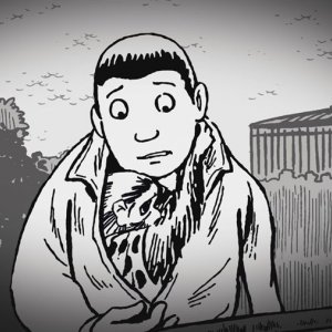 Scena del film d'animazione Tatsumi di Eric Khoo