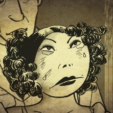 Una sequenza drammatica del film Tatsumi