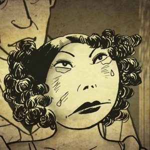 Una sequenza drammatica del film Tatsumi