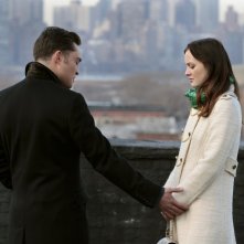 Chuck (Ed Westwick) e Blair (Leighton Meester) in una scena dell'episodio Shattered Bass di Gossip Girl