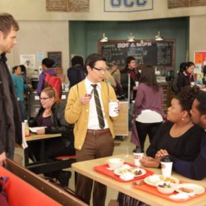 Una scena dell'episodio Critical Film Studies di Community