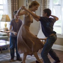 Jessica Chastain in una scena di The Tree of Life (2011)