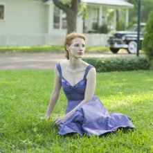La bella Jessica Chastain in una scena di The Tree of Life