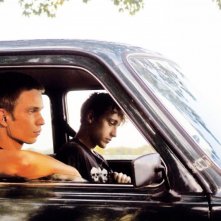 Lukas Steltner e Kai Michael Müller in una scena del film Harvest