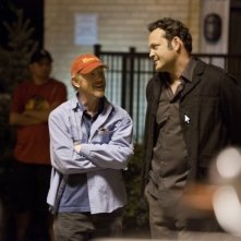 Ron Howard e Vince Vaughn sul set della commedia Il Dilemma