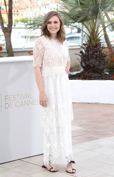 Cannes 2011 Elizabeth Olsen Con Un Abito Disegnato Dalle Sorelle Presenta Martha Marcy May Marlene 203795